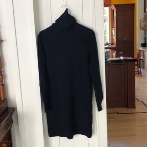Navy Sweater Dress